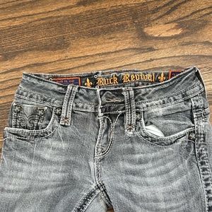 Rock Revival Women's Grey Bootcut Jeans